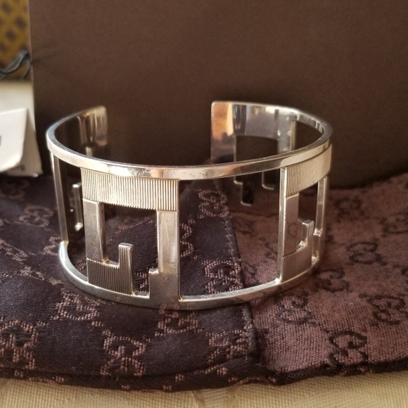 Gucci Jewelry - Gucci Sterling Silver 925 cuff bracelet